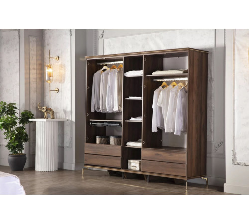 Пятистворчатый шкаф Монтего MONT-33