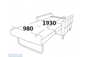 Кресло-кровать SANDRO (Сандро) SAND-04