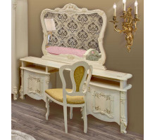 Туалетный столик с зеркалом Рафаэлла (беж)