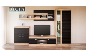 Комбинированный шкаф в гостиную Веста МН-130-02