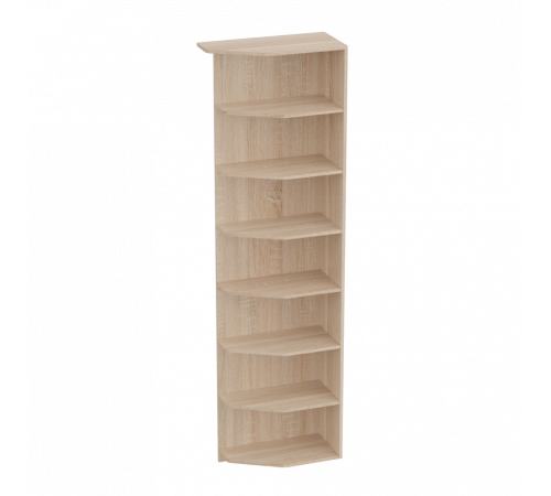 Стеллаж для спальни Элана, цвет Бодега белая