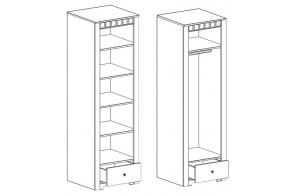 Шкаф  Прованс однодверный платяной