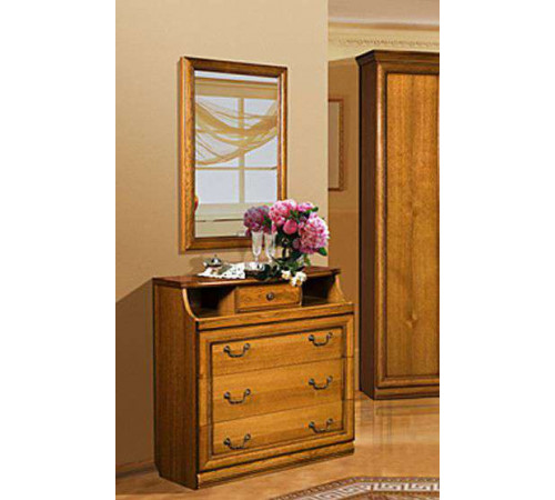 Бельевой комод Нинель ММ-167-04/01 (табак+тп)