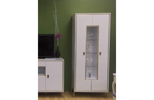 Шкаф комбинированный в гостиную Люксор МН-042-04 Распродажа с экспозиции