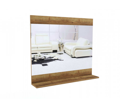 Настенное зеркало ПХ-8 (ДГТ) Ханна с полкой