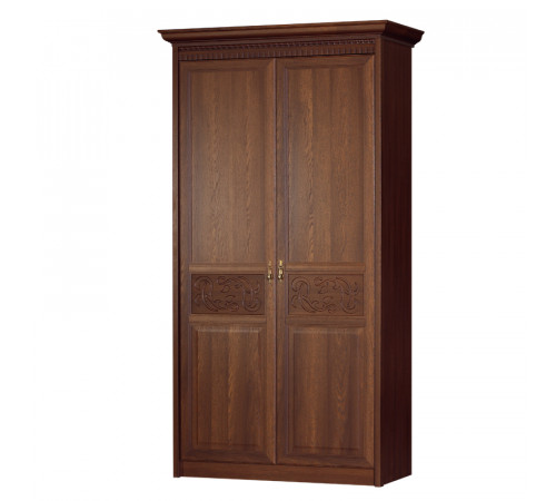 Двухдверный шкаф для одежды Лючия 180 темный